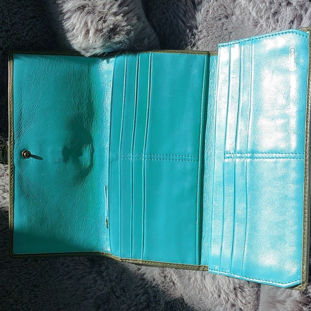 Coach legacy 65th Anniversary๐ซ olive & Aqua Vachetta leather rare ๐ 1941 - Picture 11 of 13
